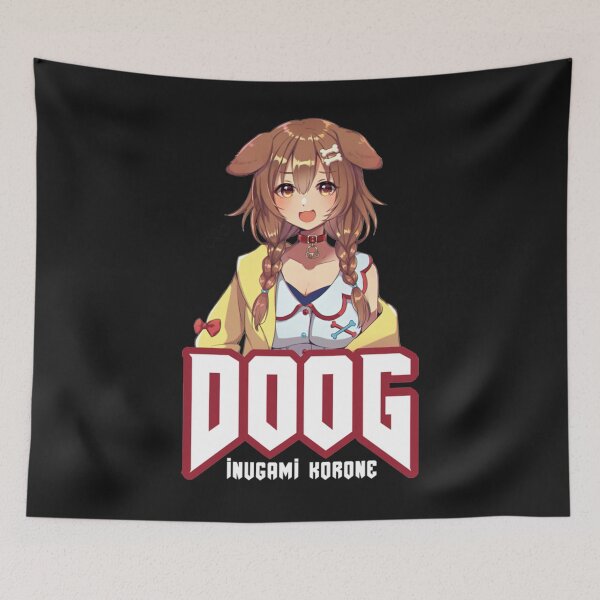 Item preview, Hololive - DOOG Inugami Korone Essential T-Shirt designed and sold by eleteriwm.