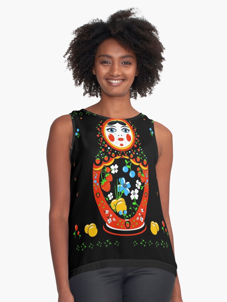 Item preview, Sleeveless Top designed and sold by aremaarega.