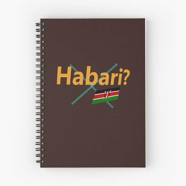Item preview, Habari (hello in Swahili) abstract design designed and sold by lobodelnoir.