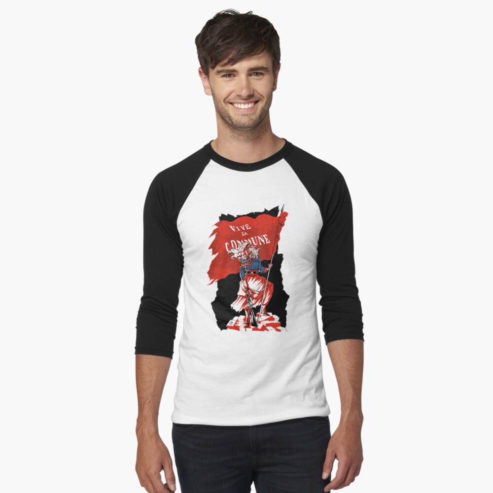 Item preview, Baseball ¾ Sleeve T-Shirt designed and sold by gengiskahn.