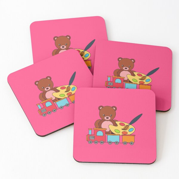 Artikelvorschau, Kinderzug Teddybär Art.-Nr entworfen und verkauft von OMGCutie.