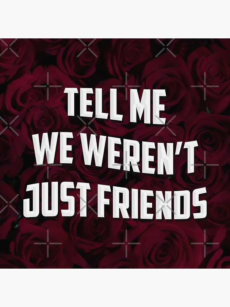 Chase Atlantic Friends Lyrics Sticker for Sale by 4amNostalgia