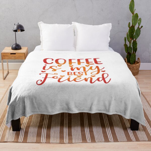 Artikelvorschau, Coffee is my Best Friend Gift Art Design Happy Life Apparel Essential Motivation Inspiration Joy Mood entworfen und verkauft von DesignByHeartUK.
