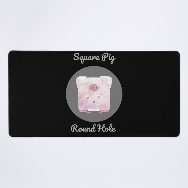 Item preview, Square Pig Round Hole designed and sold by Paulele.
