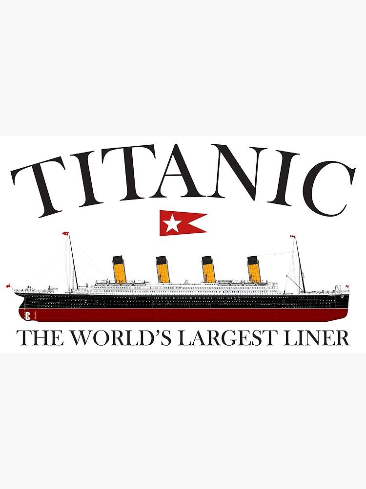 Titanic. 1912, RMS Titanic, Cruise, Ship, Disaster. by TOMSREDBUBBLE