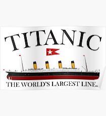 Titanic, 1912, RMS Titanic, Cruise, Ship, Disaster Poster