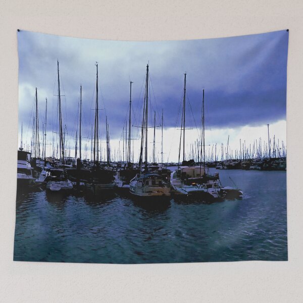 Item preview, Boats at Manly, Queensland designed and sold by Geoff Treagus.