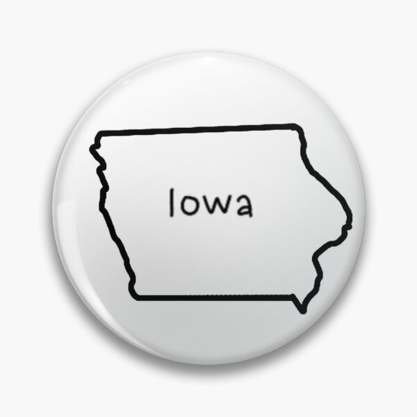 Item preview, Iowa state sticker  designed and sold by Kiki Stickers.
