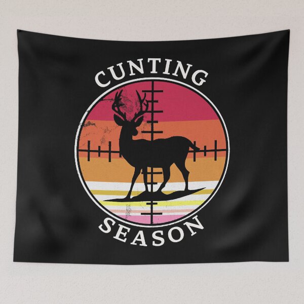 Item preview, cunting season Bucks Deer Retro gift for Hunting lover gifts designed and sold by Evrard122344.