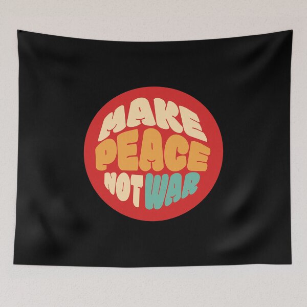 Item preview, Make Peace Not War designed and sold by Rhu Creations.