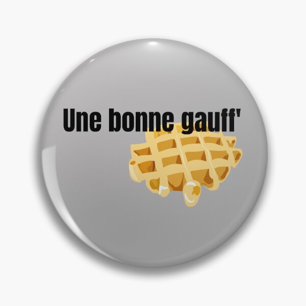 Item preview, A good waffle, Belgian expression designed and sold by PausePapote.