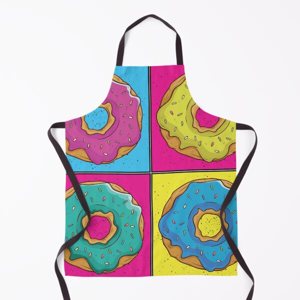 Item preview, Colorful pop art donuts designed and sold by Donutlovers.