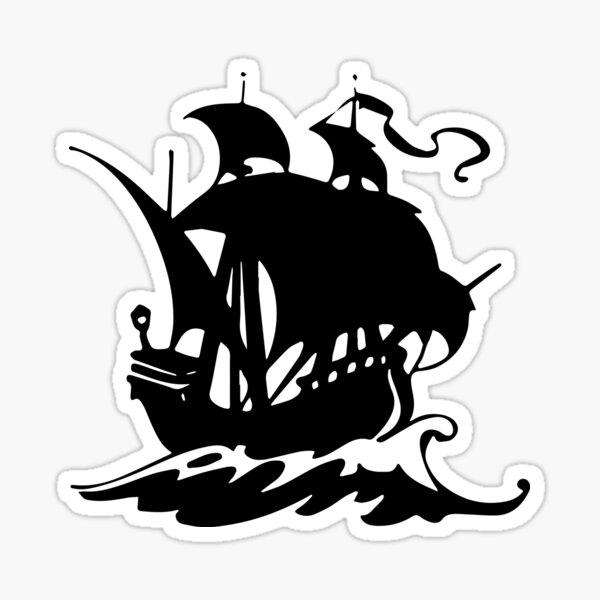 Pirate Ship Sticker