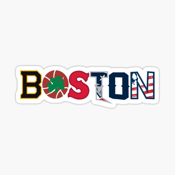 BOSTON Fan Sport Flag Logo 4x4 Sticker Decal Vinyl Bruins Patriots  Celtics Red Sox : : Sports & Outdoors