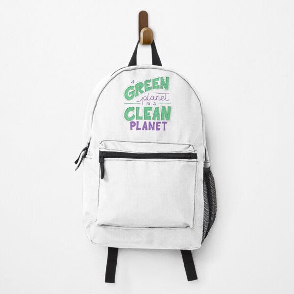 Item preview, A Green Planet is a Clean Planet Recycle Reuse Reduce Environment Friendly Image designed and sold by NovawayDirect.