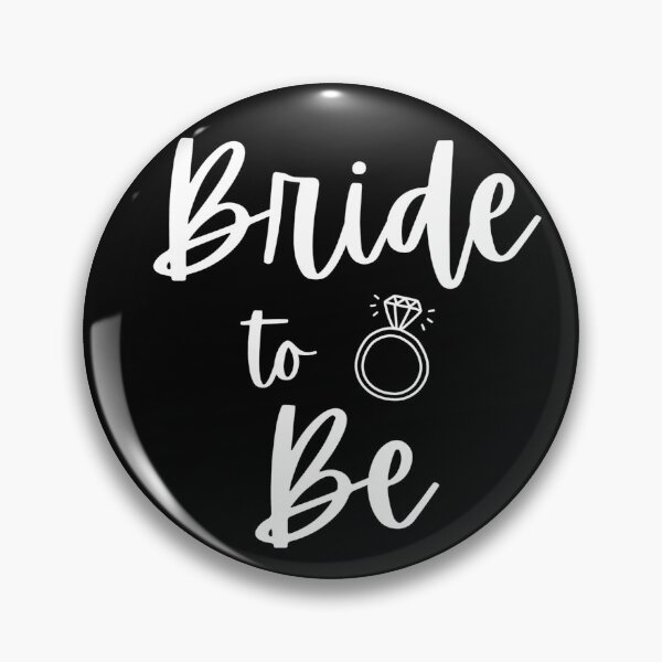 Item preview, Bride To Be White Script designed and sold by joysandone.