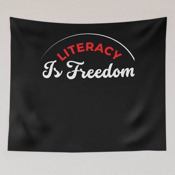 Item preview, Literacy Is Freedom (4) designed and sold by Evrard122344.