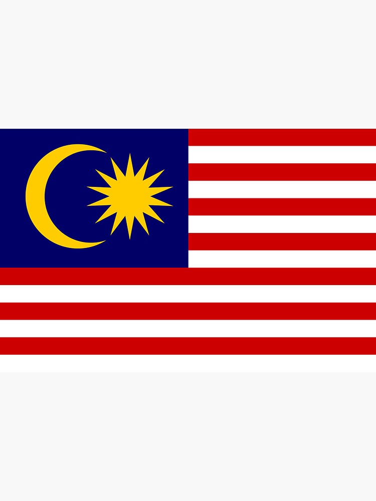 "Flag of Malaysia" Sticker for Sale by CountriesFlags  Redbubble