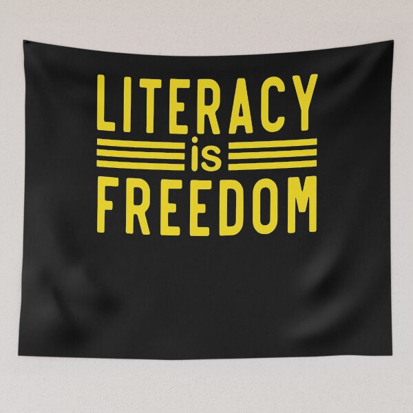 Item preview, Literacy Is Freedom (7) designed and sold by Evrard122344.