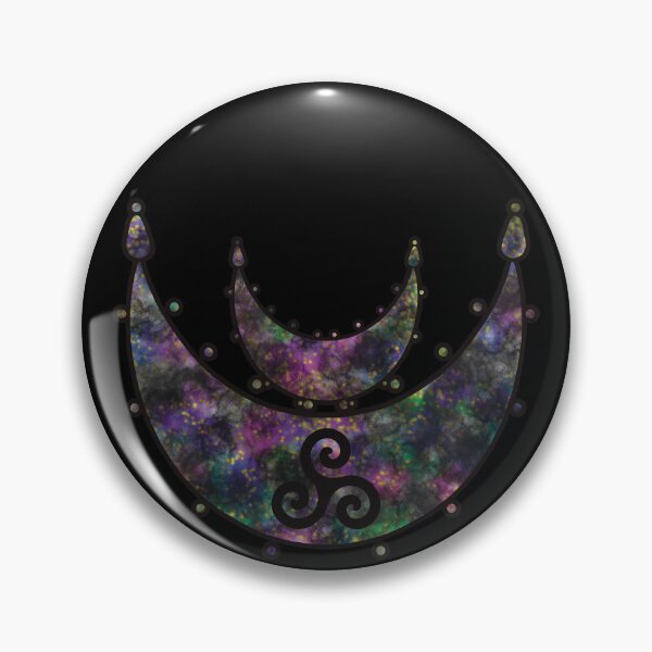 Item preview, Double Moon with Triskelion designed and sold by AutumnJude Rowan.
