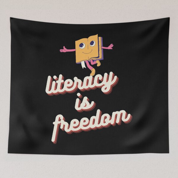 Artikelvorschau, Literacy is Freedom (8) entworfen und verkauft von Evrard122344.