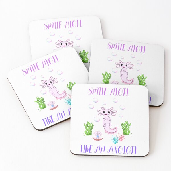 Item preview, smile just like an axolotl designed and sold by nadeesha55.