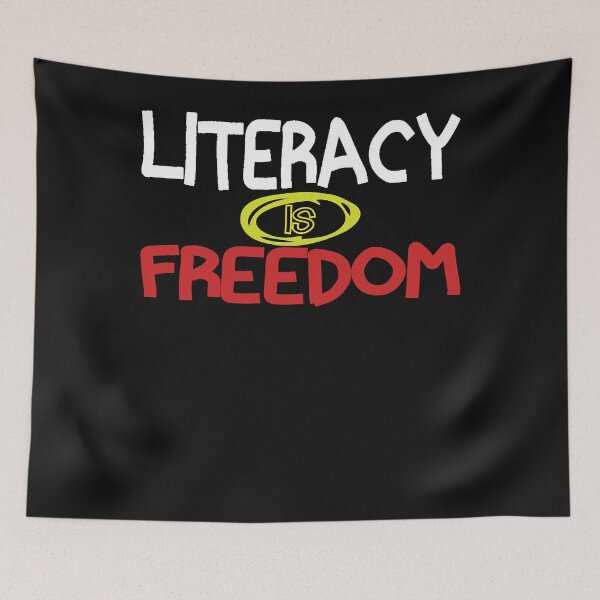 Artikelvorschau, Literacy Is Freedom (11) entworfen und verkauft von Evrard122344.