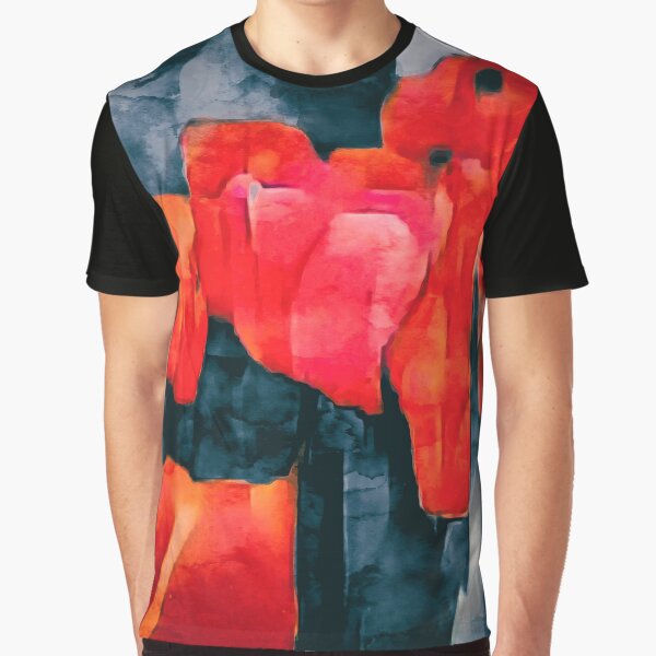 Tulip Field at Night Graphic T-Shirt