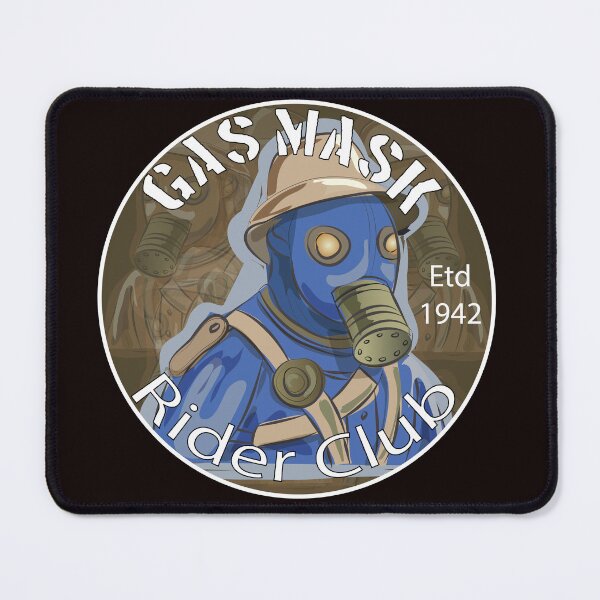 Item preview, Gas Mask Motor Club Sign designed and sold by karyalangit.