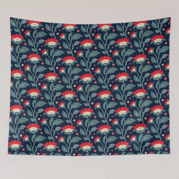 Item preview, Jacobean floral, 04 designed and sold by Slanapotam.
