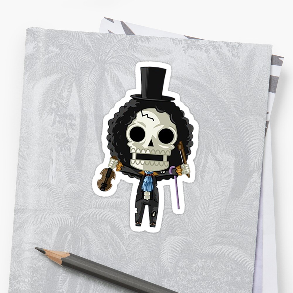 brook one piece chibi