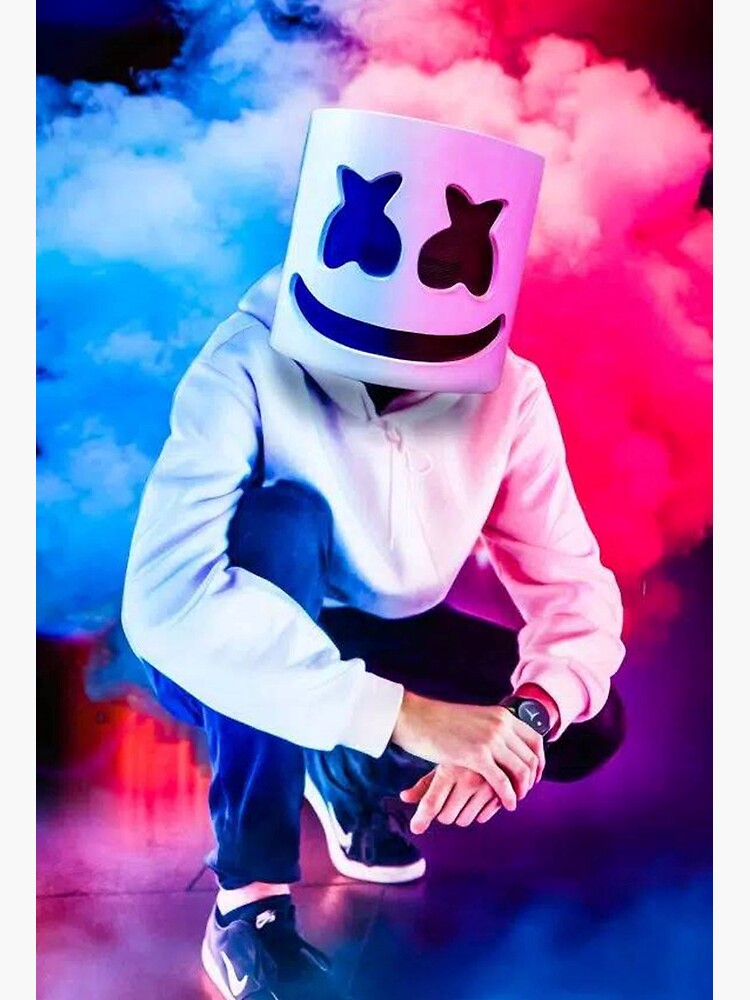 Histérico Aislar visto ropa Lámina rígida «Marshmello» de kaniagisel | Redbubble