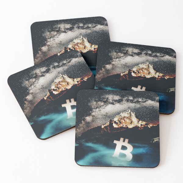 Item preview, Crypto Bitcoin under the Stars designed and sold by Crypmetal.