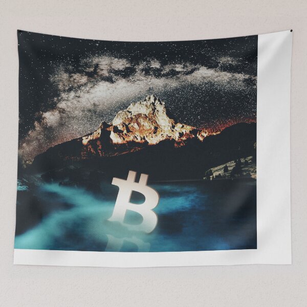 Item preview, Crypto Bitcoin under the Stars designed and sold by Crypmetal.