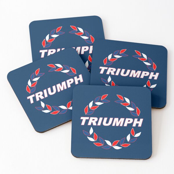 Item preview, Triumph Laurel Wreath - Red White Blue / Tricolour designed and sold by CellularSong.