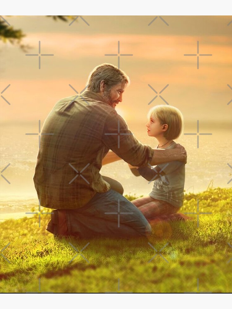 Joel Miller Joel And Ellie The Last Of Us Poster By Prestiges