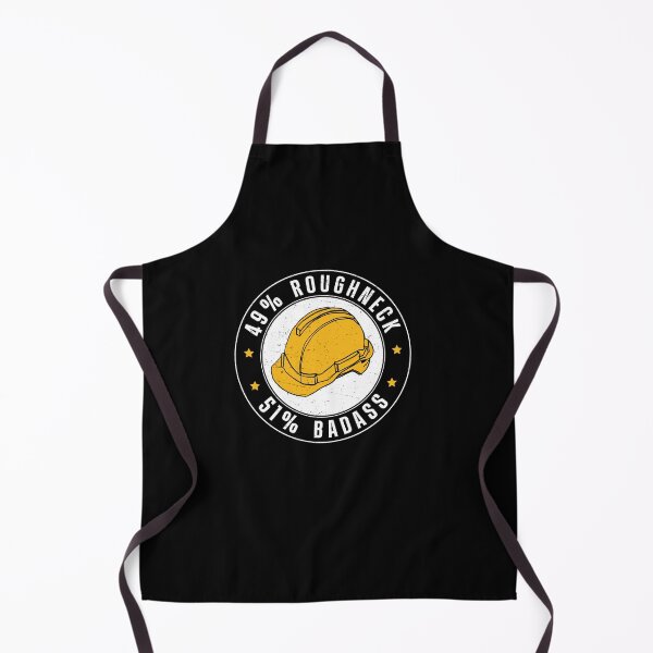 Item preview, Roughneck Badass Funny Oilfield Worker designed and sold by StrongShirts.