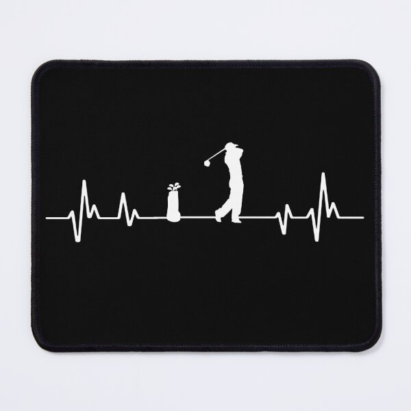 Item preview, Golfing Heartbeat Tshirt designed and sold by SunsetGloww.