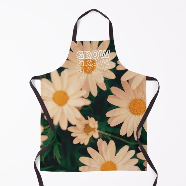Item preview, GROW (above) - Yellow Tinted White Flowers - Daisies designed and sold by AliceSLee.