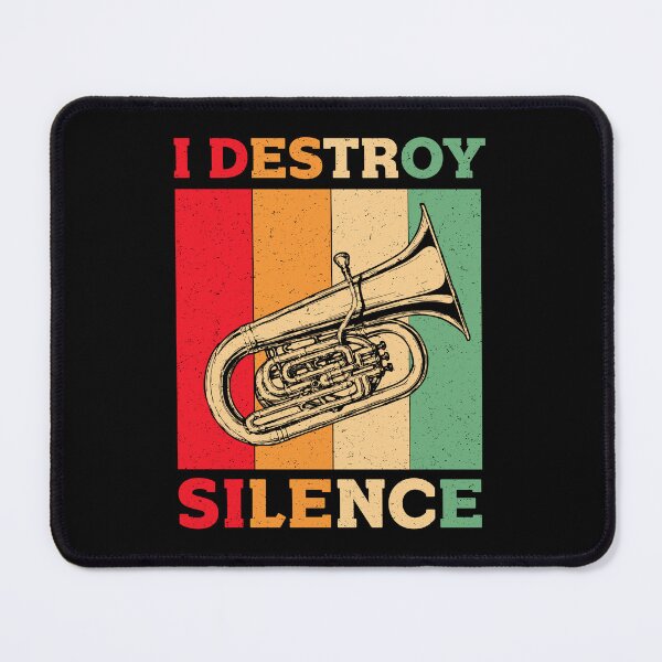 Item preview, Funny Tuba Tshirt - I Destroy Silence designed and sold by SunsetGloww.