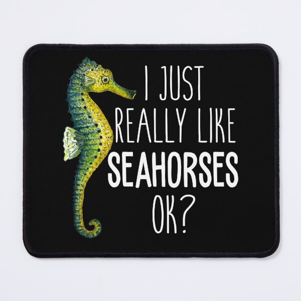 Item preview, I Really Like Seahorse Tshirt designed and sold by SunsetGloww.
