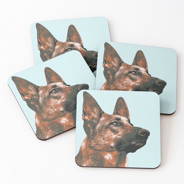 Item preview, German Shepherd Illustration designed and sold by boholoc0.