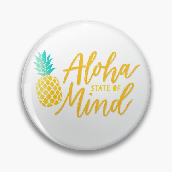 Item preview, Aloha State of Mind with Pineapple designed and sold by Sandra Brezina.