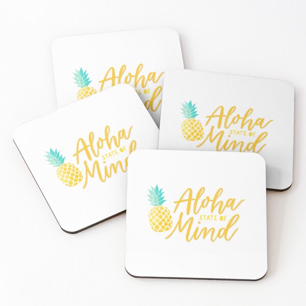 Item preview, Aloha State of Mind with Pineapple designed and sold by Sandra Brezina.