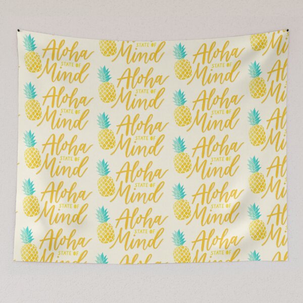 Item preview, Aloha State of Mind with Pineapple designed and sold by Sandra Brezina.