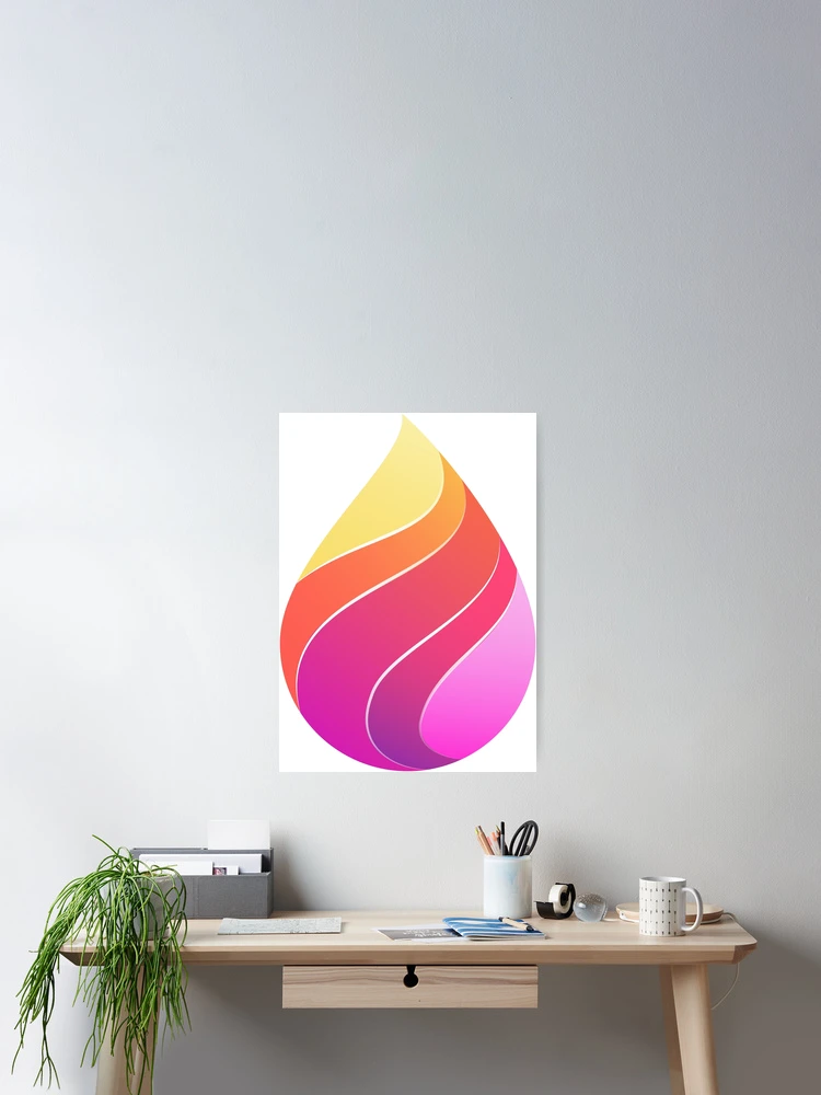 Thumbnail 2 of 3, Poster, Tear drop designed and sold by RudolfR.