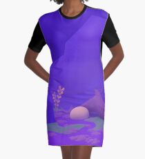 Amethyst Marsh T-Shirt Kleid