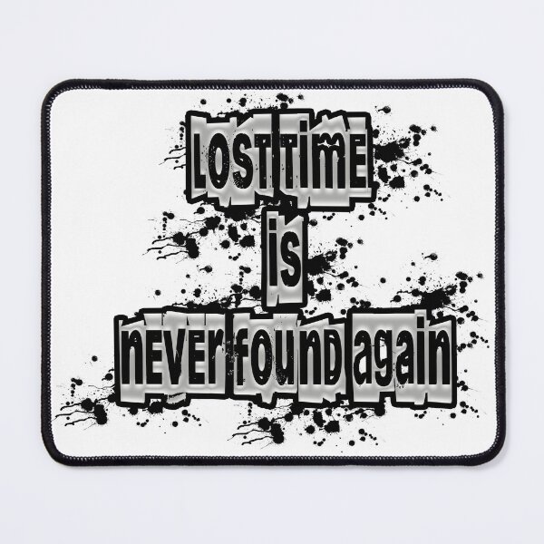 Item preview, Lost Time Quotes Design designed and sold by IcahDesign.