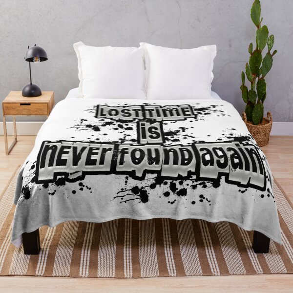 Item preview, Lost Time Quotes Design designed and sold by IcahDesign.
