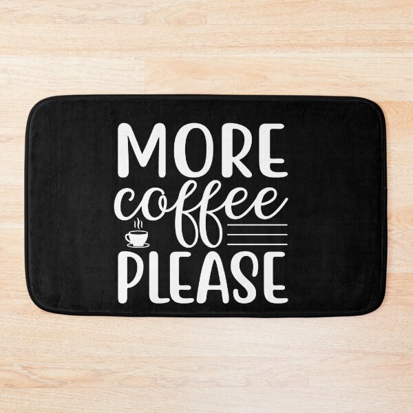 Item preview, More Coffee Please Love Valentine Summer Gift Art Design Happy Life Apparel Essential Motivation Inspiration Joy Mood  designed and sold by DesignByHeartUK.